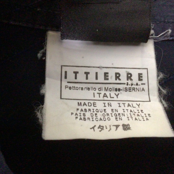 Vtg Versace Jeans Couture Ittierre Spa Striped Button Down Shirt Size XL 16.5 - Picture 7 of 8